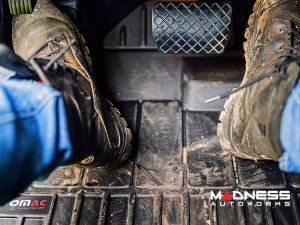 Jeep Wrangler JL Floor Liners - Pro Line - Black - 4 Door - Rubicon 2018-2022